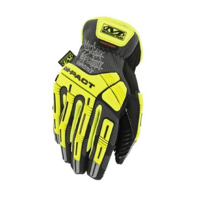 MECSMC-C91-009 image(0) - Hi-Viz M-Pact Open Cuff E5 Gloves Medium