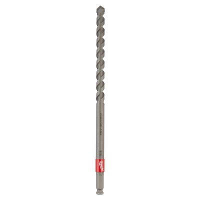 MLW48-13-7703 image(0) - Milwaukee Tool 9/16"x12" Shockwave  Impact Duty Lineman's Fiberglass Drill Bit