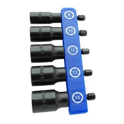 TIT15221 image(0) - TITAN 5-PC METRIC NUT DRIVER SET