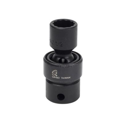 SUN314UZ image(0) - Sunex 3/8" Dr. 7/16" 12 Point Universal Impact Socket