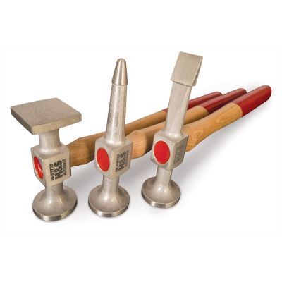 HSA7803 image(0) - H&S AutoShot 3-Piece Aluminum Hammer Set