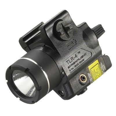 STL69242 image(0) - Streamlight TLR-6 Weapon Light with Red Laser for GLOCK 43X MOS, 48 MOS, 43X Rail and 48 Rail Subcompact Handguns, Black