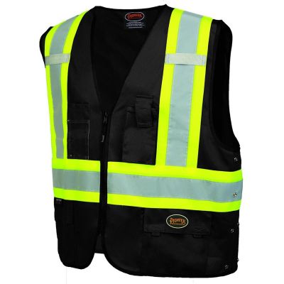 SRWV1021571U-23XL image(0) - Pioneer Pioneer - Safety Vest - Black - Size 2XL/3XL