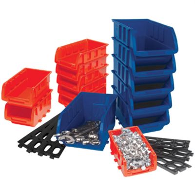 WLMW5195 image(0) - Wilmar Corp. / Performance Tool 15pc Storage Bin Set