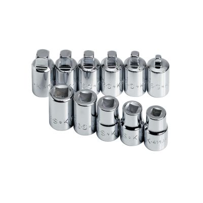 SKT19781 image(0) - S K Hand Tools SOCKET SET PIPE PLUG 3/8IN. DRIVE 11PC MALE/FEMALE