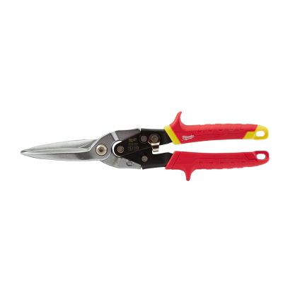 MLW48-22-4537 image(0) - Milwaukee Tool Long Cut Straight Aviation Snips