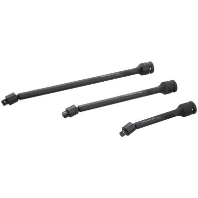 JSP79989 image(0) - J S Products (steelman) SteelmanPro 3pc Impact Swivel Ext. Set (6",9",12")