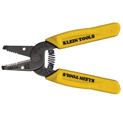 KLE11047 image(0) - Klein Tools Wire Stripper-Cutter Flat Design for 22-30 AWG Solid Wire