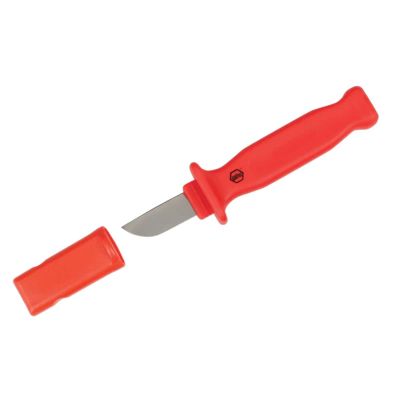 WIH15000 image(0) - Wiha Tools Insulated Cable Stripping Knife 50mm