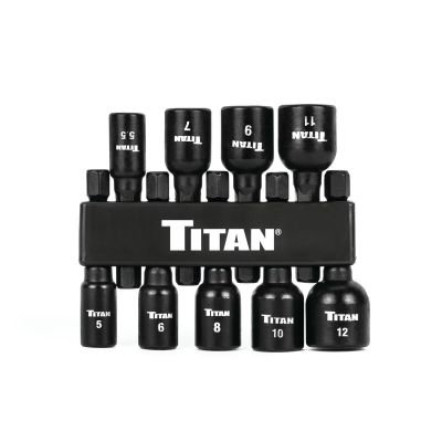 TIT16297 image(0) - Titan 9 pc. Metric Magnetic Nut Setter