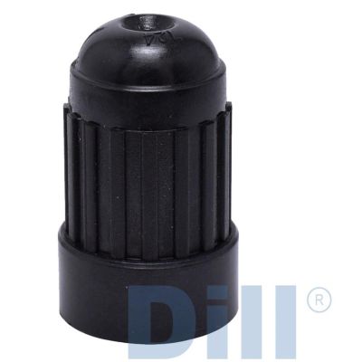 DIL635-100 image(0) - Dill Air Controls TPMS Long Black Sealing Plastic Cap for TPMS Snap-ins (100/box)