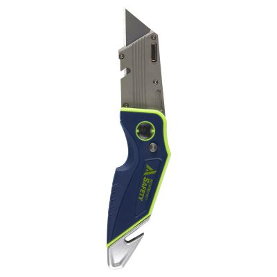 ASRASFD-F2ZI-0000 image(0) - AccuTec Pro Safety F2 Folding Flipper Knife with Cord Cutter