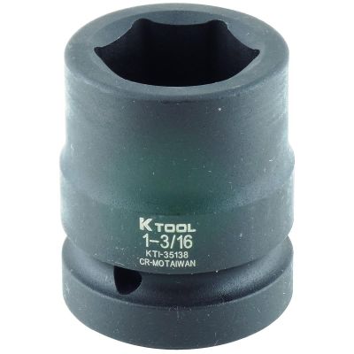 KTI35138 image(0) - K Tool International SOC 1-3/16 1"D IMP 6PT