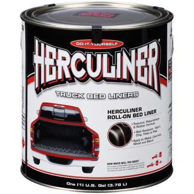 JBWHCL1B3 image(0) - J B Weld Herculiner Bed Liner Coating Black 1 Gallon