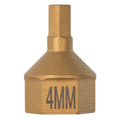 MAY16134 image(0) - Mayhew 4 MM Metric Hex Dual Drive Bit, 7/16" Drive