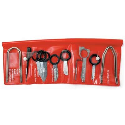 CTA5400 image(0) - CTA Manufacturing 18 Piece Radio Removal Kit