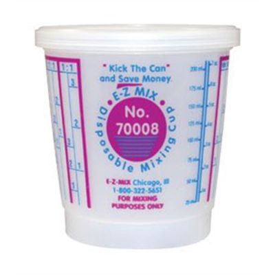 EZX70008 image(0) - E-Z Mix 1/2 PINT DISPOSABLE MIXING CUPS 100/BOX