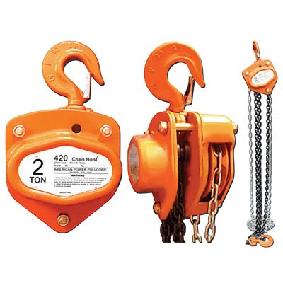 AMG420 image(0) - American Power Pull 2 TON CHAIN BLOCK / HOIST