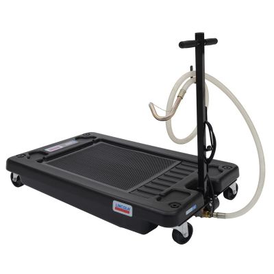 LIN3669 image(0) - Lincoln Lubrication Low Profile 17 Gallon Oil Change Truck Dra with Evacuation Pump