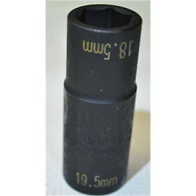 GRE2189D image(0) - Grey Pneumatic 1/2" DRIVE 18.5MM X 19.5MM LUG SOCKET