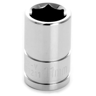 WLMW38213 image(0) - Wilmar Corp. / Performance Tool 3/8'' Dr 6pt Std. Socket 13mm