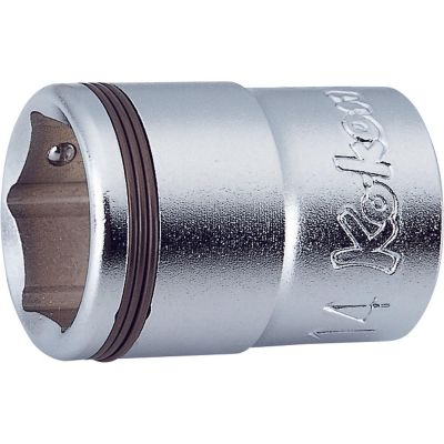 KKN3450M-12 image(0) - Ko-ken USA 3/8 Sq. Dr. Socket  12mm Nut Grip Length 26mm