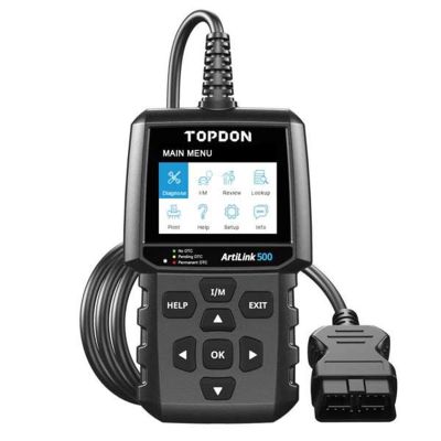 TOPAL500 image(0) - Topdon ArtiLink500 - Code Reader - 10 OBDII Modes & Data Graphing