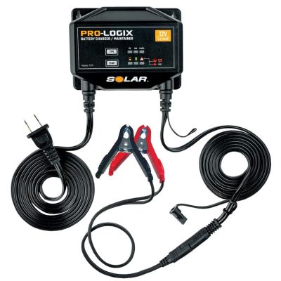 SOLPL2112 image(0) - Clore Automotive SOLAR PL2112 12V 1.0A SOLAR PRO-LOGIX Battery Maintainer