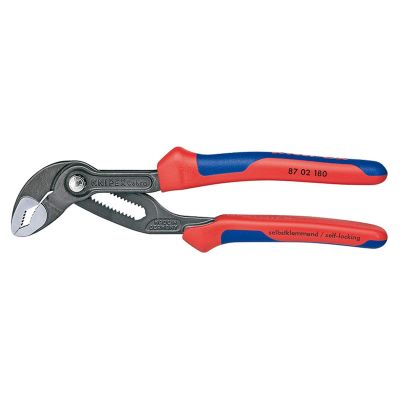 KNP8702-7 image(0) - KNIPEX 7" COBRA PLIER ERGO GRIP