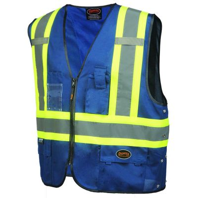 SRWV1021580U-45XL image(0) - Pioneer Pioneer - Safety Vest - Navy - Size 4XL/5XL