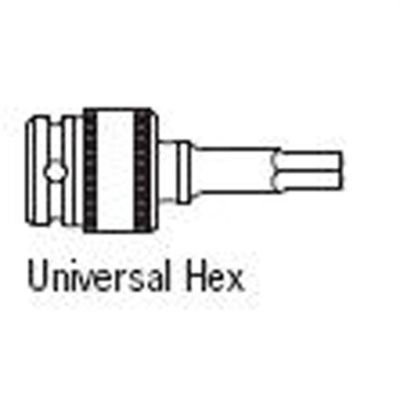 SUN274918 image(0) - Sunex 1/2 DR. 18MM UNIVERSAL HEX DRIVE IMPACT SOCKET