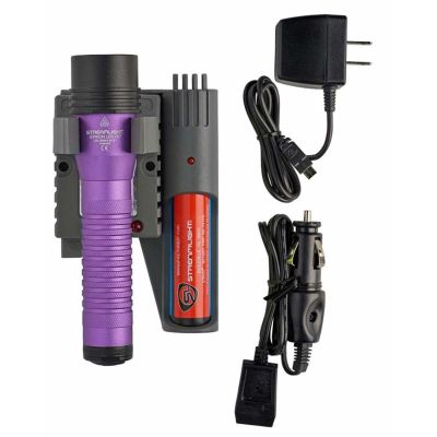 STL74786 image(0) - Streamlight Strion LED HL Rechargeable Flashlight 120V/100V/12V DC PiggyBack - Purple