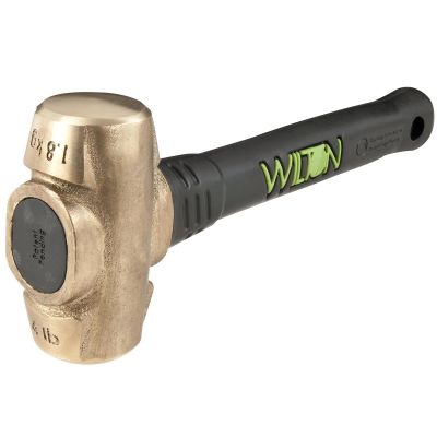 WIL90412 image(0) - Wilton BASH BRASS SLEDGE HAMMER 4 LB. HEA