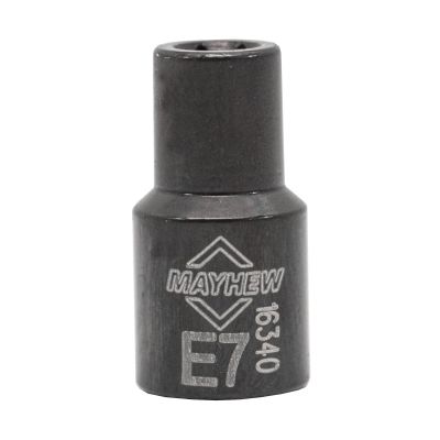 MAY16340 image(0) - Mayhew Mayhew E7 Inverted Torx® Socket Bit, 1/4-Inch Drive