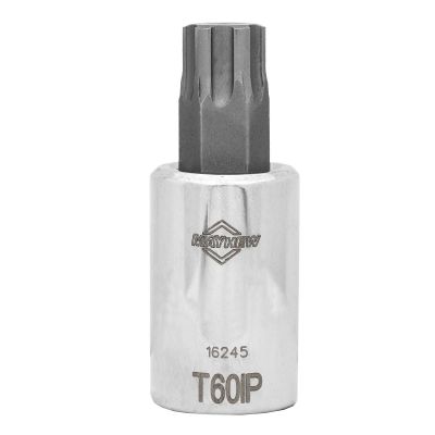 MAY16245 image(0) - Mayhew Mayhew T60IP Torx Plus® Short Insert Socket Bit, 1/2-Inch Drive