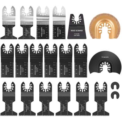 TIT85120 image(0) - Titan 21 pc. Oscillating Saw Blade Kit