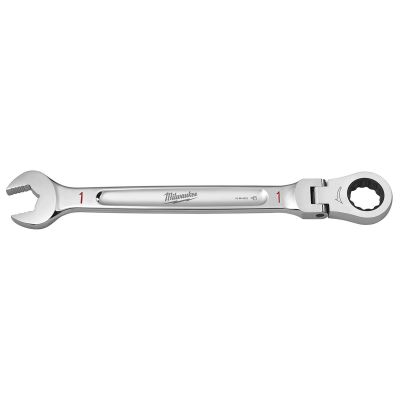 MLW45-96-9822 image(0) - Milwaukee Tool 1" Flex Head Ratcheting Combination Wrench