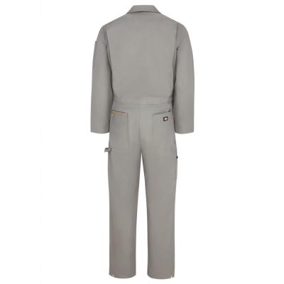 VFI4877GY-RG-M image(0) - Workwear Outfitters Dickies Deluxe Cotton Coverall Grey, Medium