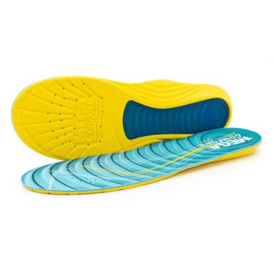 MCFMCRES-S image(0) - MEGA Comfort  ERGO Dual-Layer Memory Foam Response Insoles Size: Small (Men's 6-7, Women's 8-9)