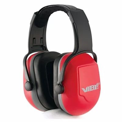 SRW20774 image(0) - Jackson Safety Jackson Safety - Earmuffs - H70 Vibe Series - NRR 26 - Red