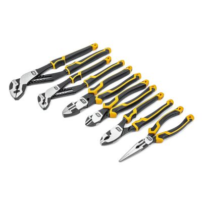 KDT82204C-06 image(0) - Gearwrench 6PC MIXED DUAL MATERIAL PLIER SET