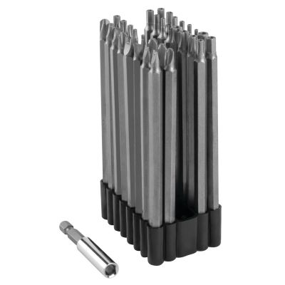 TIT16533 image(0) - Titan 33 pc. 5 in. Security Bit Set