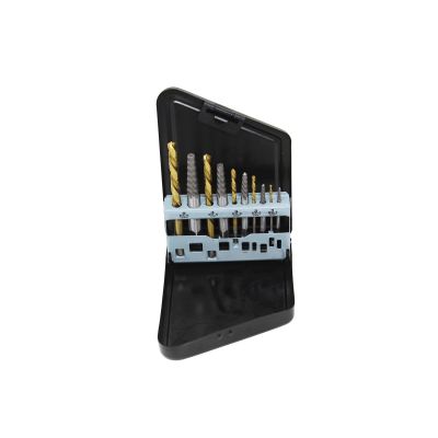 KTI75470 image(0) - K Tool International Extractor Drill Bit Set 10 pc