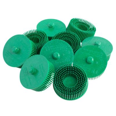 SRK13355 image(0) - Shark Industries 2" Green Finger Disc - 50 Grit - 10 Pk