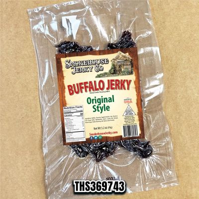 THS601968369743 image(0) - Smokehouse Jerky Buffalo Original Style