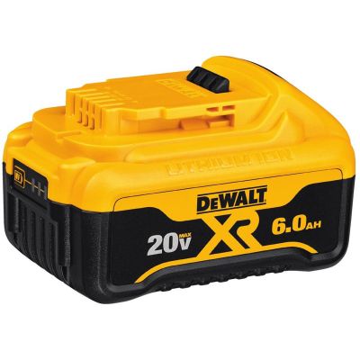 DWTDCB206 image(0) - DeWalt 20V Premium XR 6.0 Ah Li-Ion Battery P