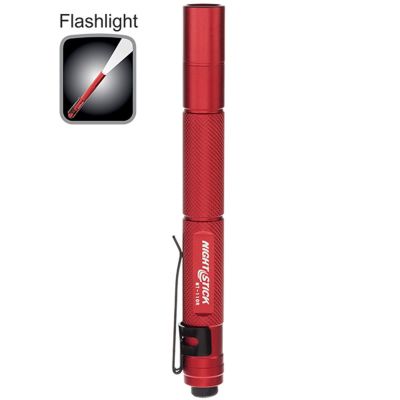 BAYMT-100R image(0) - Bayco Mini-TAC Flashlight - Red - 2 AAA Batteries