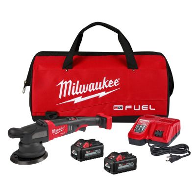 MLW2685-22HD image(0) - Milwaukee Tool M18 FUEL 21mm Random Orbital Polisher Kit