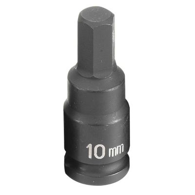 GRE1910M image(0) - Grey Pneumatic SOC 10MM 3/8D IMP HEX MALE