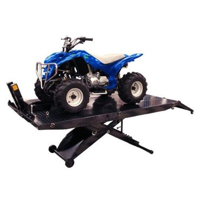 ATEHT-CYCLELIFT-XLT image(0) - Atlas Automotive Equipment Atlas Equipment Cyclelift XLT Motorcycle/ATV 1,500 lb. Capacity Lift (WILL CALL)